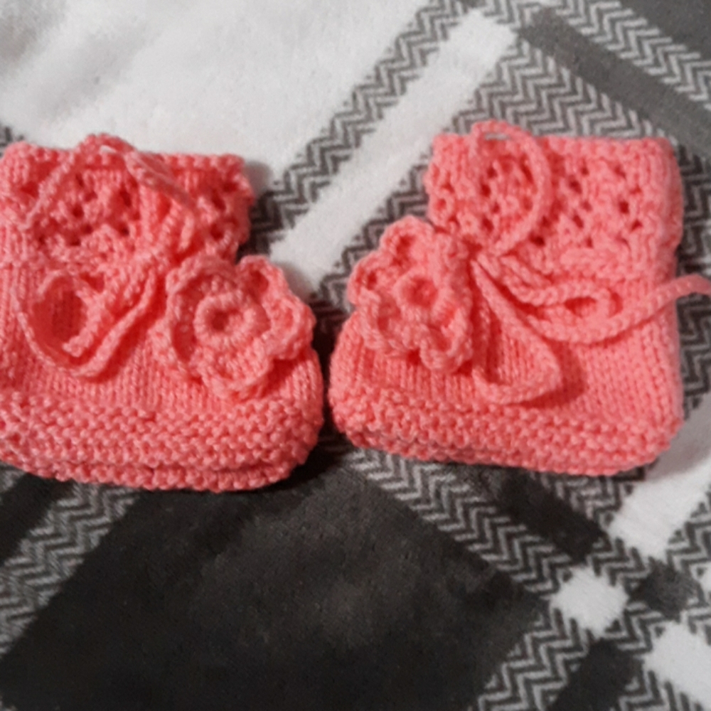 Reborn baby booties
